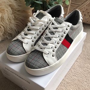 Steve Madden Belle Plaid Sneakers
